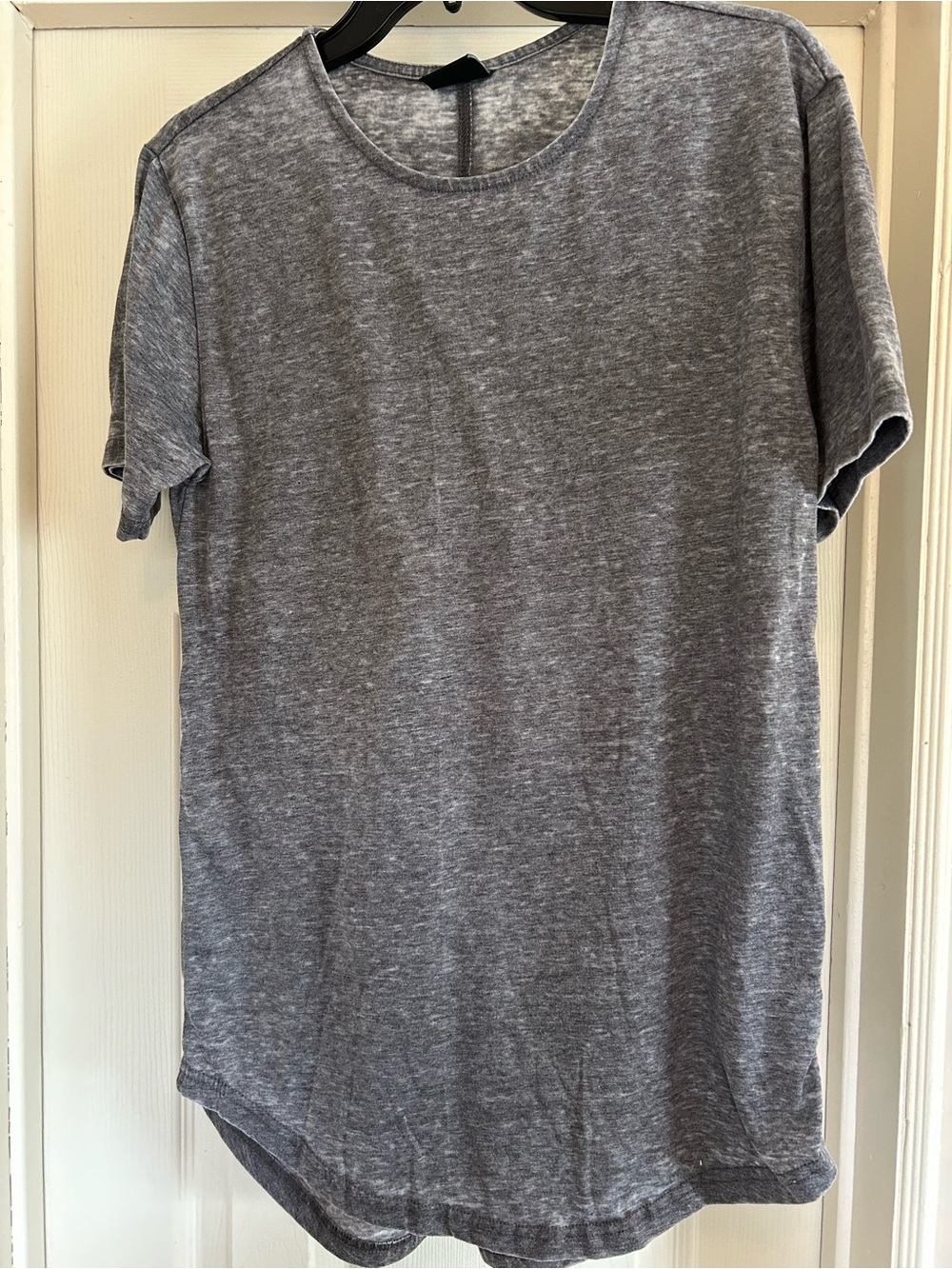 Cotton On - Crew Neck Short Sleeve Shirt/Cover-up - Gray